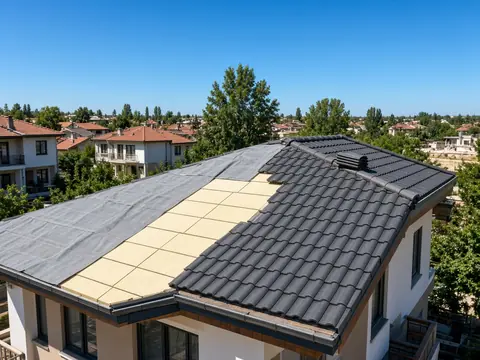 Antalya Konut Sitesi Çatı Yalıtımı